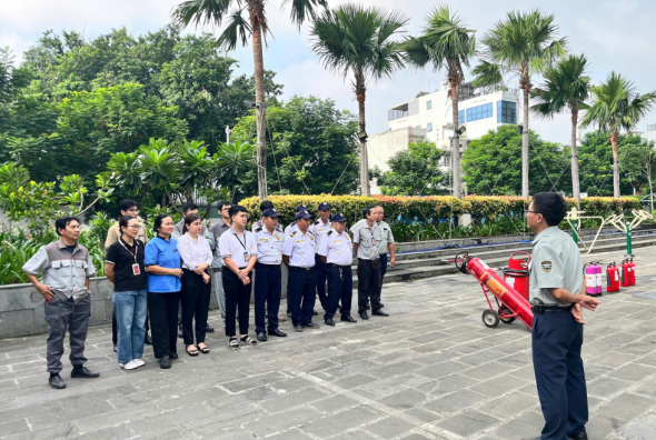 Rivera Park Sài Gòn chủ động nâng cao an toàn phòng cháy chữa cháy